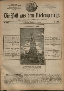 Die Post aus dem Riesengebirge, 1883, nr 226