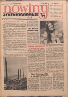 Nowiny Jeleniogórskie : magazyn ilustrowany, R. 16, 1973, nr 47 (800)