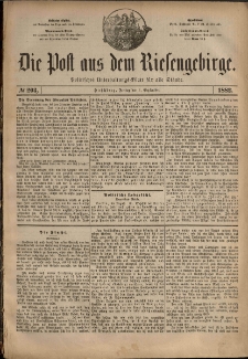 Die Post aus dem Riesengebirge, 1882, nr 203
