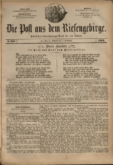 Die Post aus dem Riesengebirge, 1882, nr 207