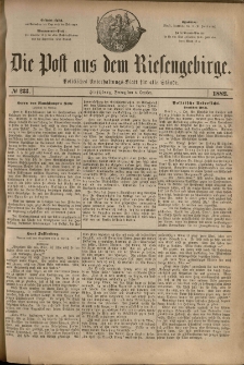 Die Post aus dem Riesengebirge, 1882, nr 233