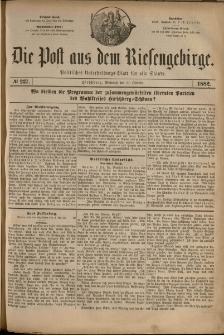 Die Post aus dem Riesengebirge, 1882, nr 237