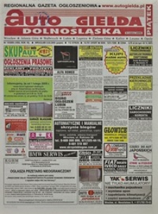 Auto Giełda Dolnośląska : regionalna gazeta ogłoszeniowa, 2009, nr 15 (1852) [6.02]