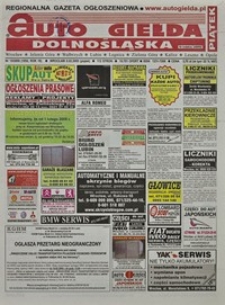 Auto Giełda Dolnośląska : regionalna gazeta ogłoszeniowa, 2009, nr 15 (1852) [6.02]