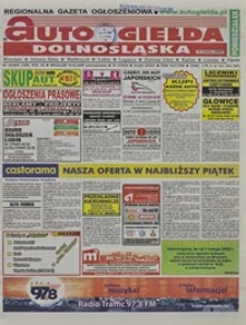 Auto Giełda Dolnośląska : regionalna gazeta ogłoszeniowa, 2009, nr 19 (1856) [16.02]