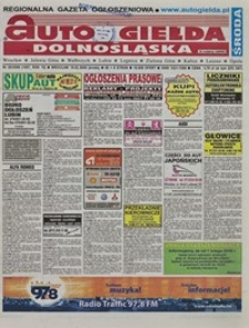Auto Giełda Dolnośląska : regionalna gazeta ogłoszeniowa, 2009, nr 20 (1857) [18.02]