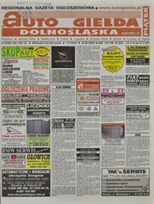 Auto Giełda Dolnośląska : regionalna gazeta ogłoszeniowa, 2009, nr 24 (1861) [27.02]