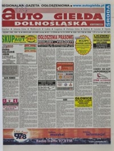 Auto Giełda Dolnośląska : regionalna gazeta ogłoszeniowa, 2009, nr 25 (1866) [4.03]