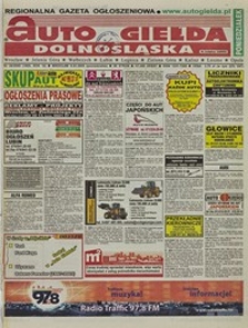 Auto Giełda Dolnośląska : regionalna gazeta ogłoszeniowa, 2009, nr 28 (1865) [9.03]