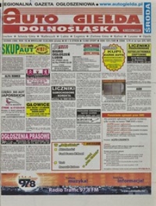 Auto Giełda Dolnośląska : regionalna gazeta ogłoszeniowa, 2009, nr 43 (1880) [15.04]