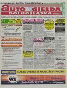 Auto Giełda Dolnośląska : regionalna gazeta ogłoszeniowa, 2009, nr 45 (1882) [20.04]