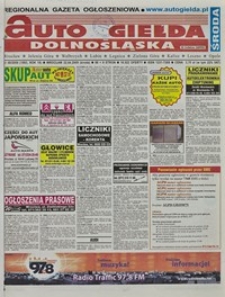 Auto Giełda Dolnośląska : regionalna gazeta ogłoszeniowa, 2009, nr 46 (1883) [22.04]