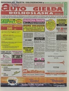 Auto Giełda Dolnośląska : regionalna gazeta ogłoszeniowa, 2009, nr 48 (1885) [27.04]