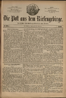 Die Post aus dem Riesengebirge, 1882, nr 303