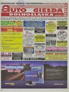 Auto Giełda Dolnośląska : regionalna gazeta ogłoszeniowa, 2009, nr 52 (1889) [8.05]