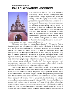 Pałac Wojanów-Bobrów : z mojego archiwum 2022 rok [Dokument elektroniczny]
