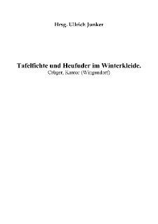 Tafelfichte und Heufuder im Winterkleide [Dokument elektroniczny]