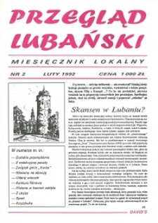 Przegląd Lubański, 1992, nr 2