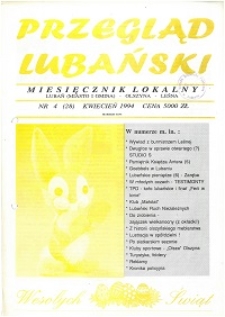 Przegląd Lubański, 1994, nr 4