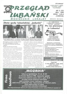 Przegląd Lubański, 1996, nr 5