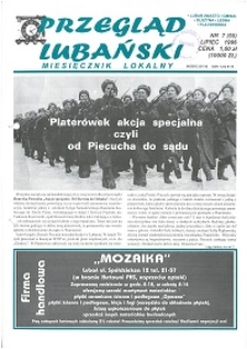 Przegląd Lubański, 1996, nr 7