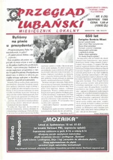 Przegląd Lubański, 1996, nr 8