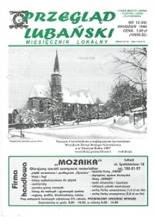 Przegląd Lubański, 1996, nr 12