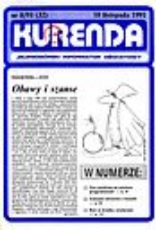 Kurenda : jeleniogórski informator oświatowy, 1991, nr 8 (32)