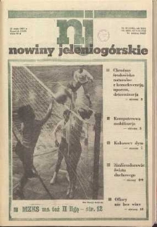 Nowiny Jeleniogórskie : tygodnik PZPR, R. 30, 1987, nr 19 (1185)