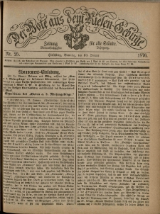 Der Bote aus dem Riesen-Gebirge : Zeitung f&uuml;r alle St&auml;nde, R. 64, 1876, nr 25