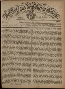 Der Bote aus dem Riesen-Gebirge : Zeitung für alle Stände, R. 64, 1876, nr 30