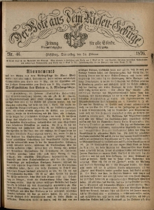 Der Bote aus dem Riesen-Gebirge : Zeitung für alle Stände, R. 64, 1876, nr 46