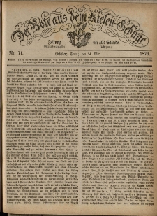 Der Bote aus dem Riesen-Gebirge : Zeitung für alle Stände, R. 64, 1876, nr 71