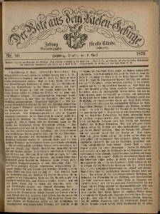 Der Bote aus dem Riesen-Gebirge : Zeitung f&uuml;r alle St&auml;nde, R. 64, 1876, nr 80