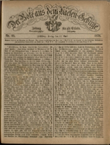 Der Bote aus dem Riesen-Gebirge : Zeitung für alle Stände, R. 64, 1876, nr 93