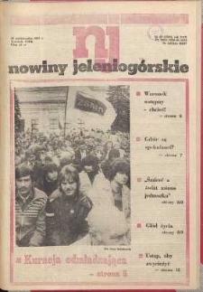 Nowiny Jeleniogórskie : tygodnik PZPR, R. 30, 1987, nr 43 (1204!)
