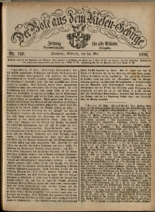 Der Bote aus dem Riesen-Gebirge : Zeitung für alle Stände, R. 64, 1876, nr 120