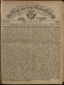 Der Bote aus dem Riesen-Gebirge : Zeitung für alle Stände, R. 64, 1876, nr 157