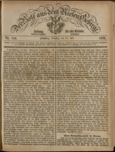 Der Bote aus dem Riesen-Gebirge : Zeitung für alle Stände, R. 64, 1876, nr 159