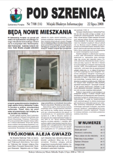 Pod Szrenicą : miejski biuletyn informacyjny, 2008, nr 7 (14) [Dokument elektroniczny]