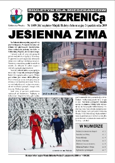 Pod Szrenicą : miejski biuletyn informacyjny : biuletyn dla mieszkańców, 2009, nr 14 (36) [Dokument elektroniczny]