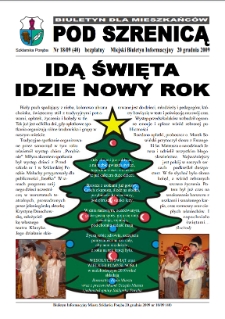 Pod Szrenicą : miejski biuletyn informacyjny : biuletyn dla mieszkańców, 2009, nr 18 (40) [Dokument elektroniczny]