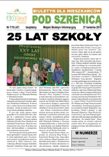 Pod Szrenicą : miejski biuletyn informacyjny : biuletyn dla mieszkańców, 2010, nr 7 (47) [Dokument elektroniczny]