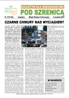 Pod Szrenicą : miejski biuletyn informacyjny : biuletyn dla mieszkańców, 2010, nr 14 (54) [Dokument elektroniczny]