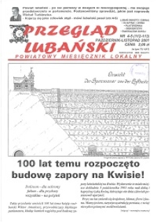 Przegląd Lubański, 2001, nr 4-5