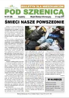 Pod Szrenicą : miejski biuletyn informacyjny : biuletyn dla mieszkańców, 2011, nr 8 (68) [Dokument elektroniczny]