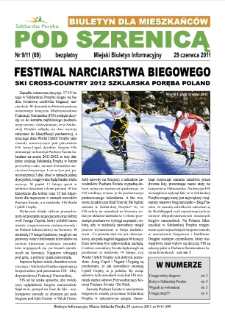 Pod Szrenicą : miejski biuletyn informacyjny : biuletyn dla mieszkańc&oacute;w, 2011, nr 9 (69) [Dokument elektroniczny]