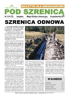 Pod Szrenicą : miejski biuletyn informacyjny : biuletyn dla mieszkańców, 2011, nr 13 (73) [Dokument elektroniczny]