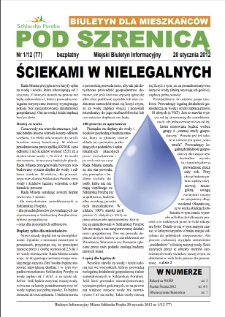 Pod Szrenicą : miejski biuletyn informacyjny : biuletyn dla mieszkańców, 2012, nr 1 (77) [Dokument elektroniczny]