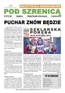 Pod Szrenicą : miejski biuletyn informacyjny : biuletyn dla mieszkańców, 2012, nr 6 (82) [Dokument elektroniczny]